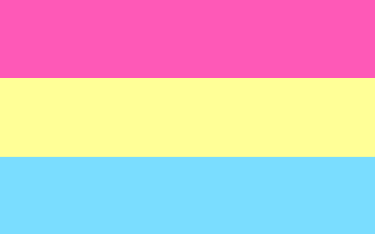 Pansexual flag. флаг панов. флаг пан лгбт. полиаморный пансексуал. Pansexual flag.