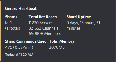 AntoGarand's tweet photo. Can we get more than 2gb of ram on https://t.co/adGBOKB6KQ? My bot currently needs over 3gb, but I only see the 2gb "hacker" tier on the website
Never considered hosting on repl, but if it works it would be amazing! https://t.co/vU0GFTItEL
