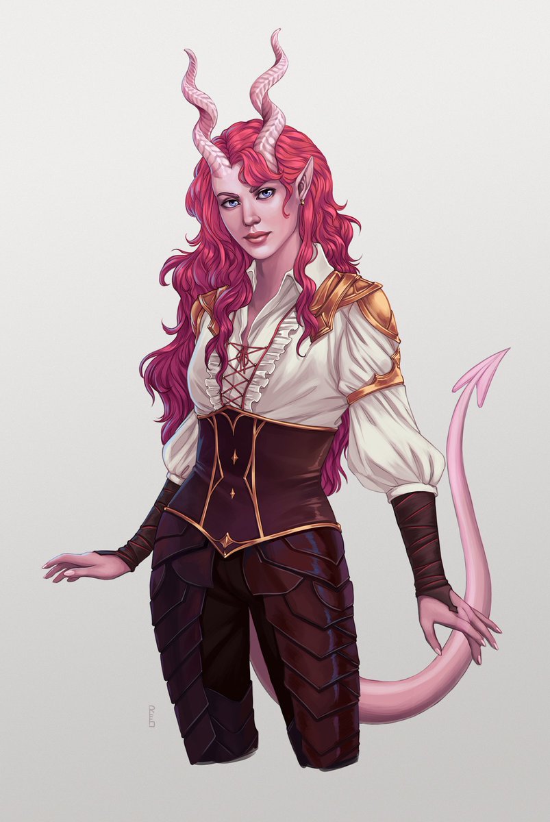Tallinier's tweet photo. Hello #PortfolioDay - it's that time again I guess! 
I'm Rachel, and I love fantasy art for #ttrpg and board games! I also stream my art process and (sometimes) make larp outfits and cosplay!

💚https://t.co/VkjcibF5Uv
☄️https://t.co/6WXHwFwe69
🎨https://t.co/uoEEQ4u9Fo https://t.co/vPjtBKBCsd