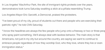 11/ Anti-Trump protests were - during these riots - often lauded and supported by many in the public eye. Like the mayor of Boston, Obama, and many celebrities. https://uproxx.com/music/cher-madonna-ti-donald-trump-protests/Sure, they didn't like the riots. But they definitely didn't calm the fervour.