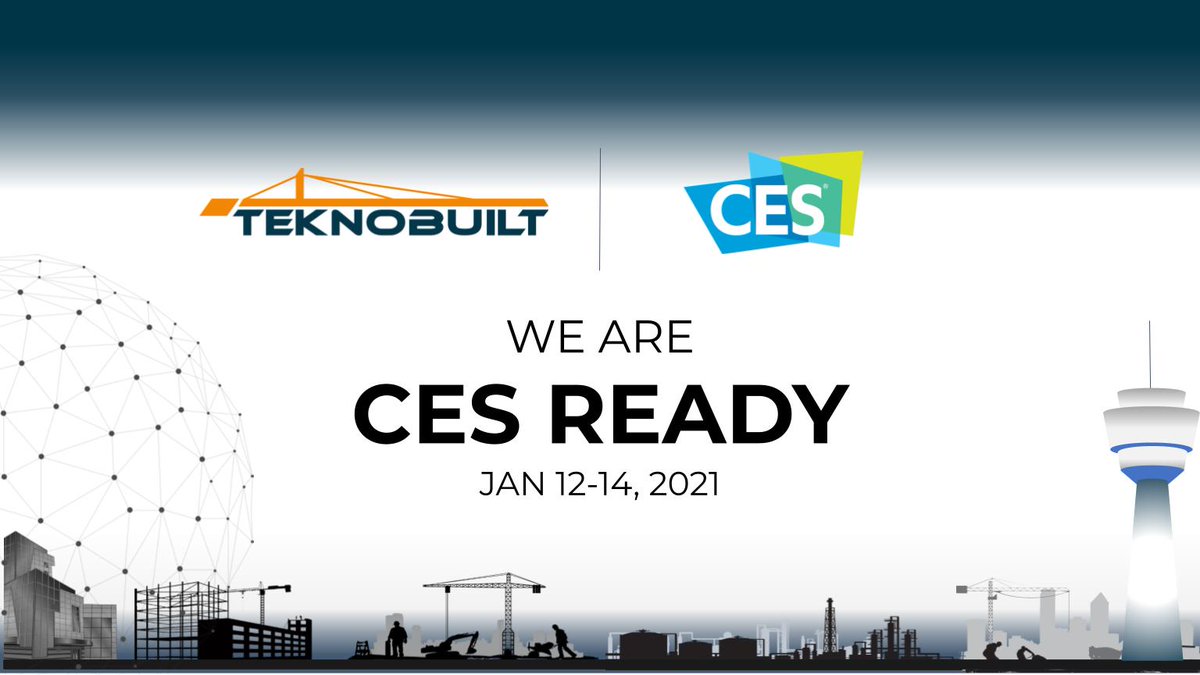 Teknobuilt is proud to debut at CES 2021. The company’s vision is to help the world build better digitally. It is pioneering technology to enable safe, smart and sustainable development. Catch us live on our digital booth at CES 2021. #ces2021 #Teknobuilt