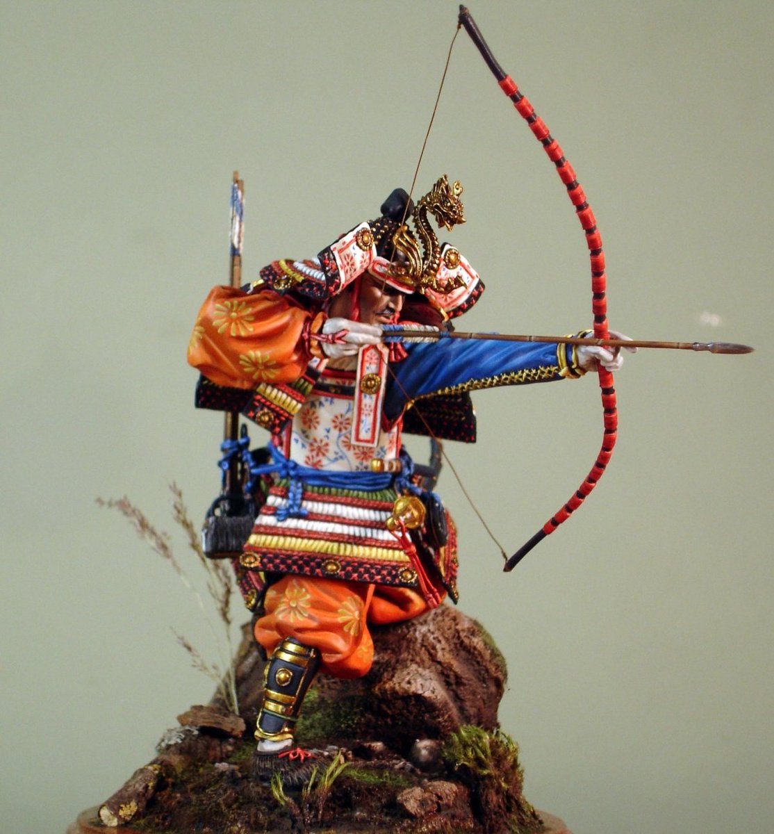 Two warrior were brought before Emperor and Onmyoji: Kazusanosuke and Miuranosuke, and told the truth: she was attempting to not just kill the Emperor but become Empress herself. She had to be destroyed.Expert hunters and archers, they set forth and after years, found her.