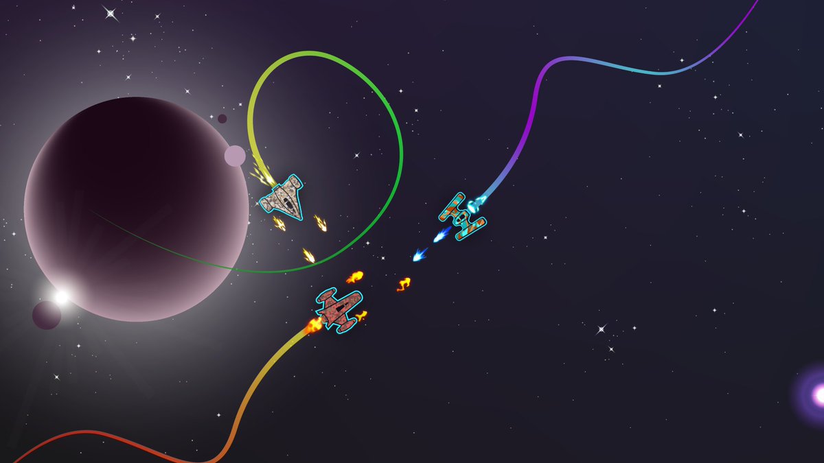 PilotFinal's tweet image. Nothing like a good ol' shootout in space to clear the cobwebs or kill some free time, ya know? Gear up and take off, pilots. The enemy isn't going to blow themselves up 🚀
#finalpilot #therecanbeonlyone #getreadytofly #battleroyale