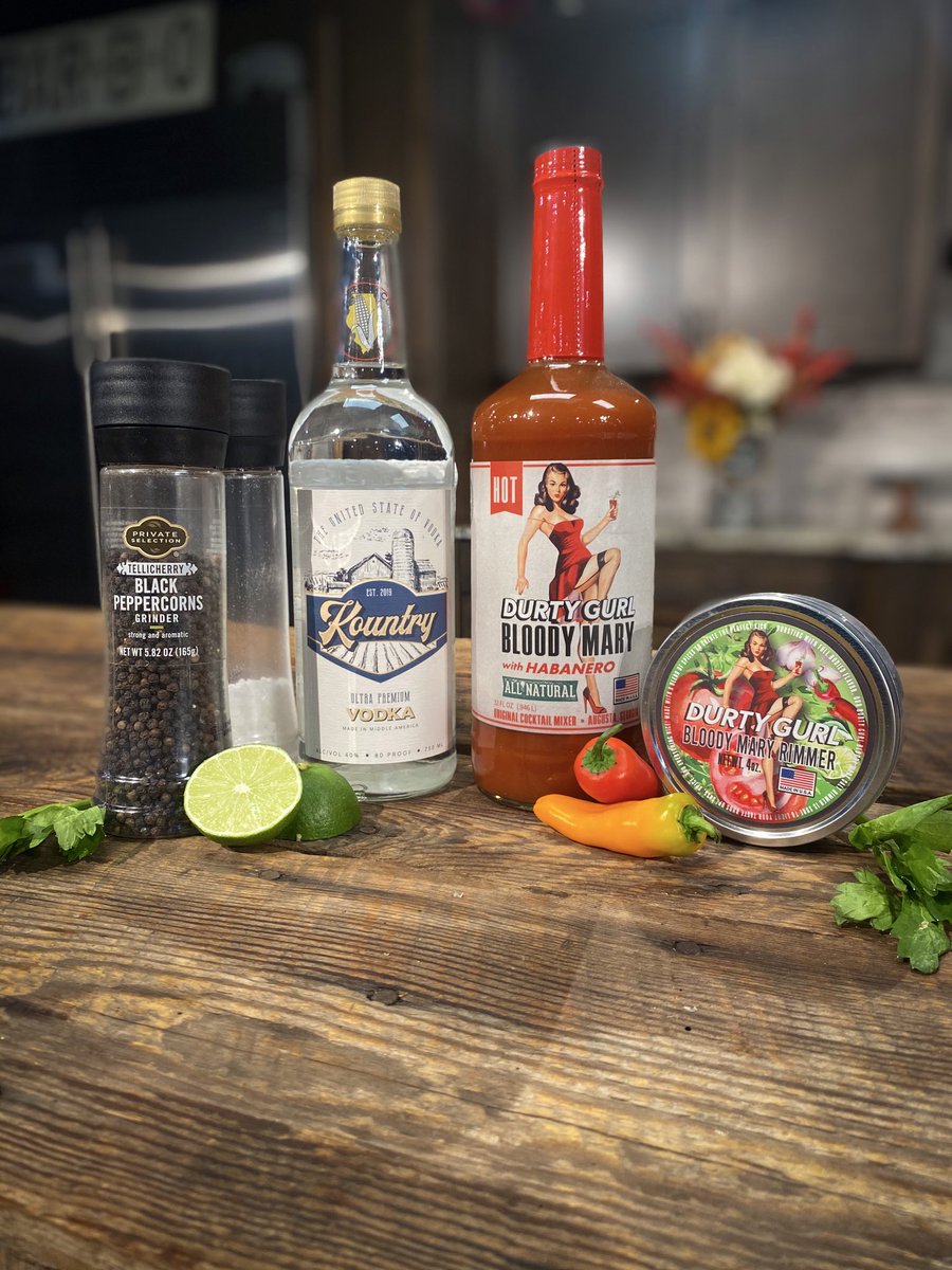 durtygurlmixers's tweet photo. Kountry Curry Bloody Mary made with Kountry vodka and Durty Gurl Bloody Mary mix! #bloodymary #durtygurl 
#nationalcurrychickenday https://t.co/B4vThOns62