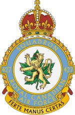 Halifax LV985, ZL-K of 427 (Lion) Squadron RCAF. /17