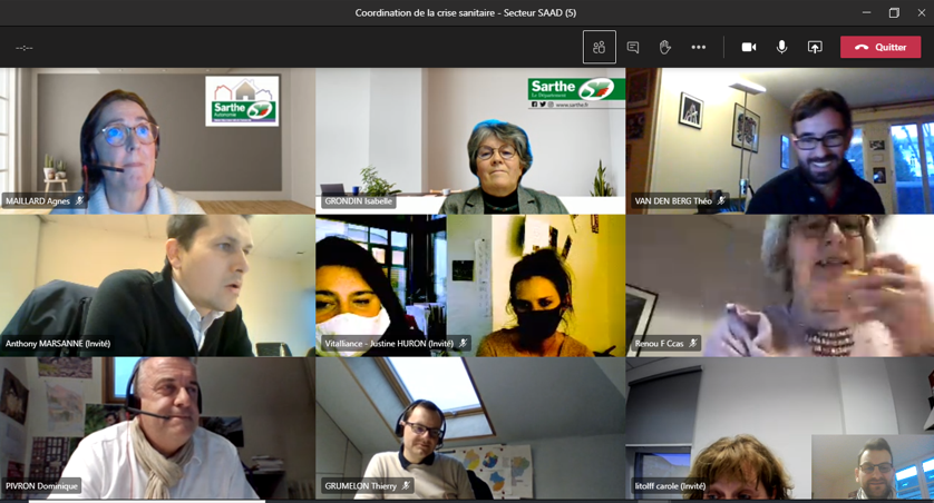 AIDOM10's tweet photo. Merci @sarthefr pour l'animation et l'invitation à la réunion de coordination de la crise sanitaire. https://t.co/FzGQ0CDrzk