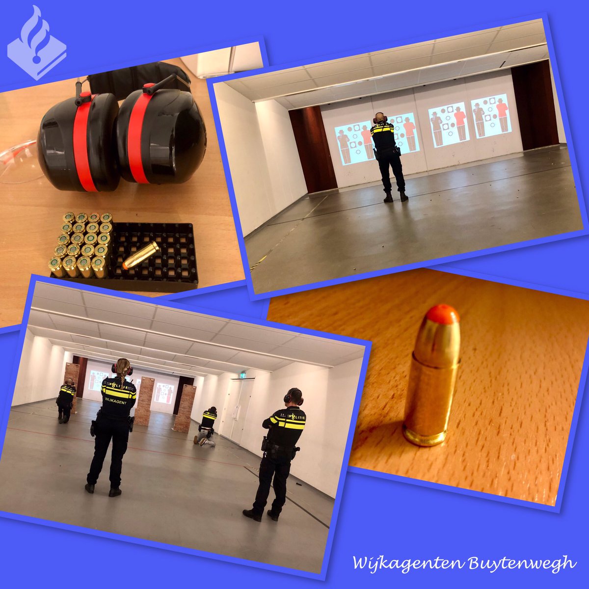 WA_Buytenwegh's tweet photo. Uw wijkagent (Rob) is vandaag weer geslaagd voor zijn schiettoets. Tevens alvast uitleg gekregen over het nieuwe schietparcours.
#politie #zoetermeer #wijkagent #schiettoets #geslaagd #deyp https://t.co/lmFmi39mZm