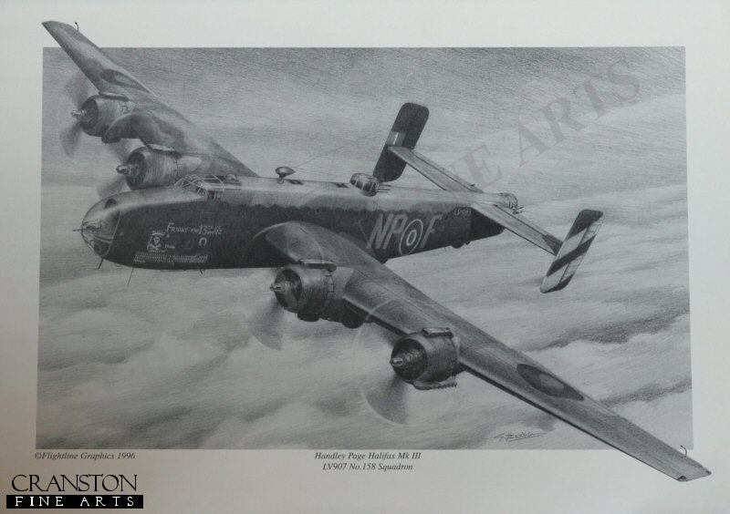 A second aircraft from 158 Squadron was lost, Halifax MZ7003, NP-K. /19