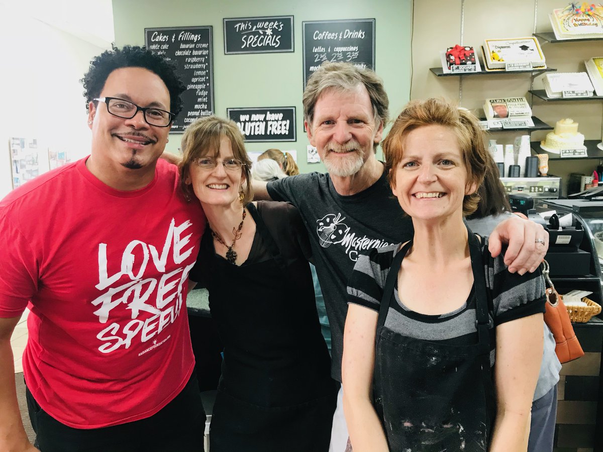 Soooooo <a href="/Apple/">Apple</a> @Twitter @Facebook <a href="/Google/">Google</a> <a href="/Shopify/">Shopify</a> <a href="/Snapchat/">Snapchat</a> @Amazon and other "woke" #BigTech (with global public platforms) don't have to serve everyone &amp; every event. Why do you demand that of bakers? Florists? Photographers? Painters? Asking for some friends! #GotYourBackJack