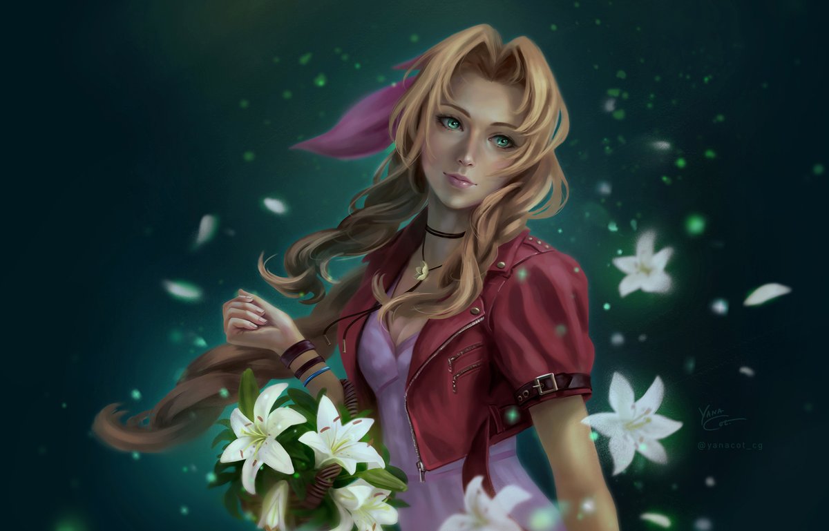 Cot_art's tweet photo. Aerith🌸

#aerith #fanart #aerisgainsborough #ff7 #finalfantasy #ffvii #digitalart #ff7fanart https://t.co/m47BFD65Gr