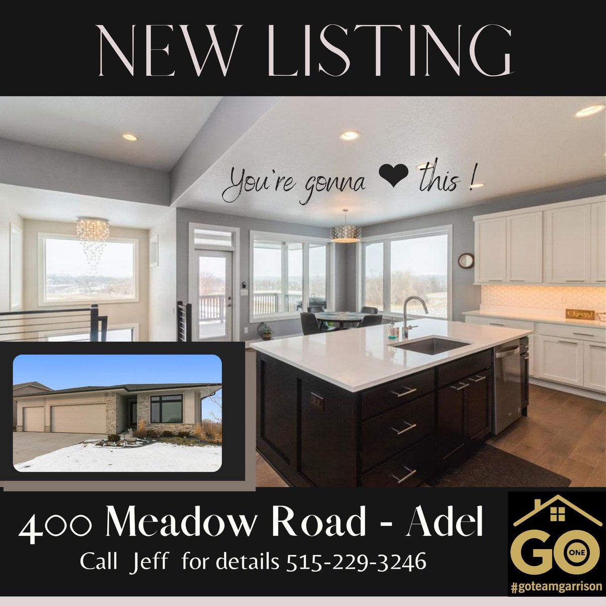 #2021 Kicking off with a strong #realestate market! #realtyonegroup #wakinguptowin #goteamgarrison #iowa #realtor <a href="/goteamgarrison/">goteamgarrison</a>
