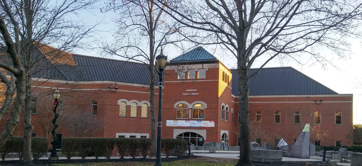 rclstn's tweet photo. PLEASE NOTE: Due to short staffing issues, #Linebaugh Public Library (Main Branch) will be closing daily at 5 pm until further notice. We hope to be able to reopen to regular hours as soon as possible. https://t.co/yGAEOpp0fZ