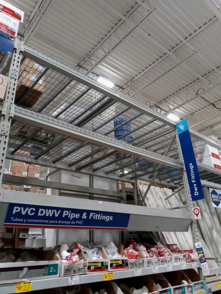 Lowes0593's tweet photo. Power pack down in Plumbing today, empty overhead means it’s on the shelves, ready for our PRO’s! @toddwingard1373 @DerenchesA @timdaleynymetro @TweetUsR30 @josephcoscia5 https://t.co/pGTnBN747h