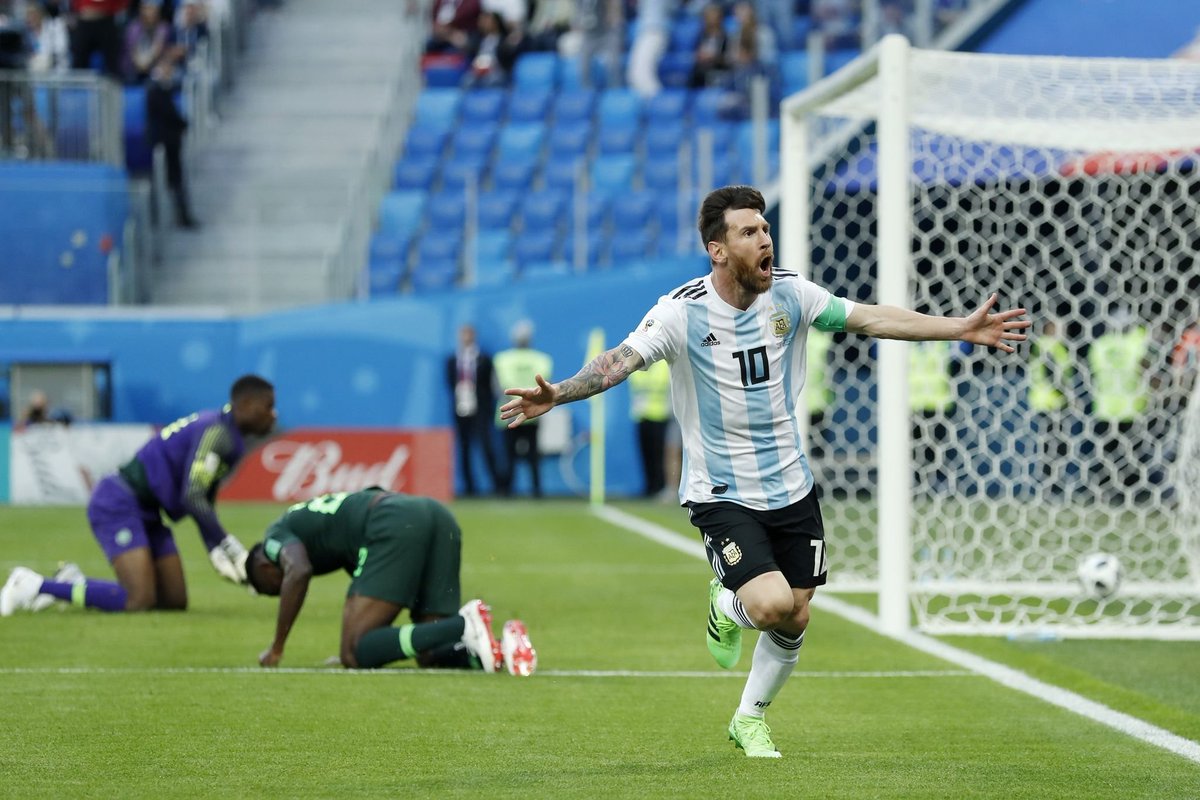 PICTURE THREAD : Lionel Messi - Argentina vs NigeriaWorld Cup 2018Likes and RTs appreciated