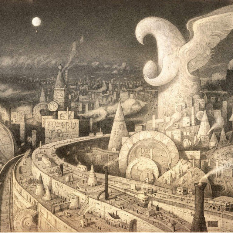 The language of emotion is further explored in The Arrival (2006), a textless graphic novel which literally transcends words. It follows the movements of an immigrant entering a fully realised imaginary world that sometimes, but not quite, resembles our own.