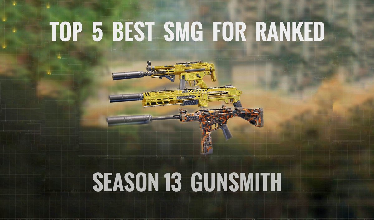 SreeGuruS1's tweet photo. #CoDMobile #CallofDuty #CODm
#Gunsmith 
TOP 5 SMG IN COD MOBILE
▶️https://t.co/X7HsjdllJc https://t.co/x77zZ74s3j