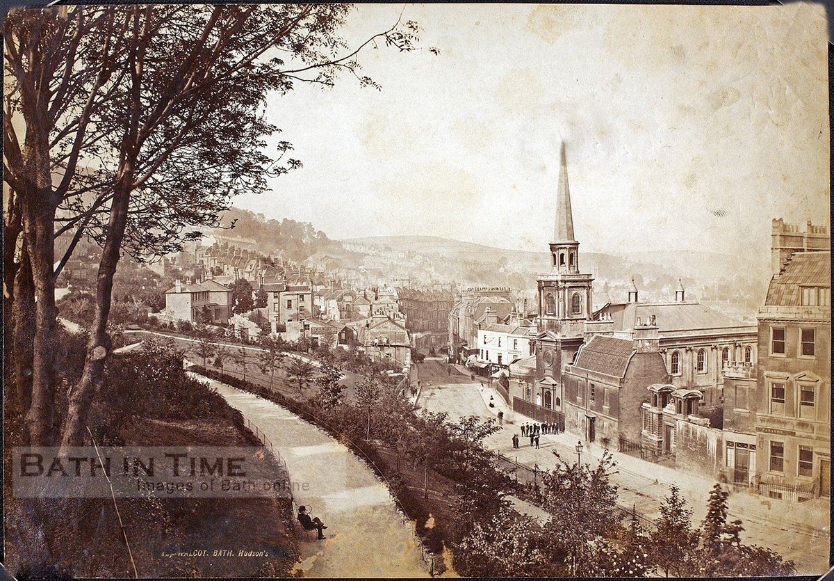 Here's a wonderful view from Hedgemead Park for you - bit less traffic back then!
bathintime.co.uk/hedgemead-park…
