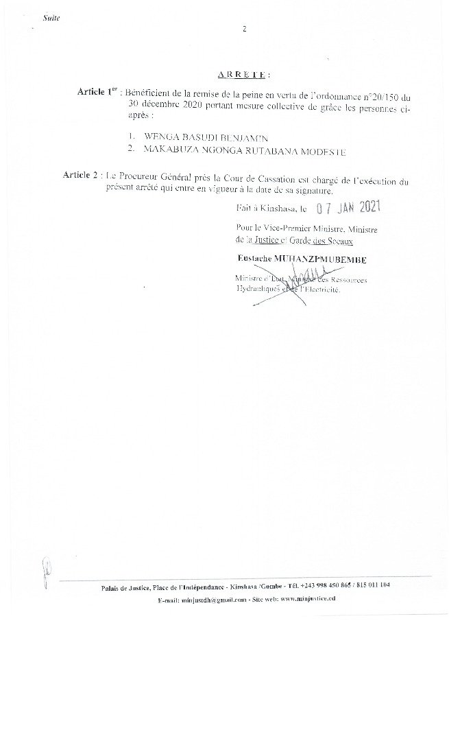 Reine_Mere2's tweet photo. Document authentifié et approuvé. Les directeurs généraux de l'#OVD et de #SOCOC ont bien bénéficié comme relaté par #JA, de la mesure collective de #grâce_présidentielle 👇* https://t.co/hkdQ7RYSNU