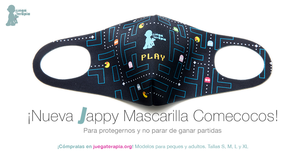 juegaterapia's tweet photo. La #JappyMascarilla más molona del cosmos... ¡Lista para ganar! 💪 https://t.co/dkyomU5fuD https://t.co/ifSoOSHB5F
