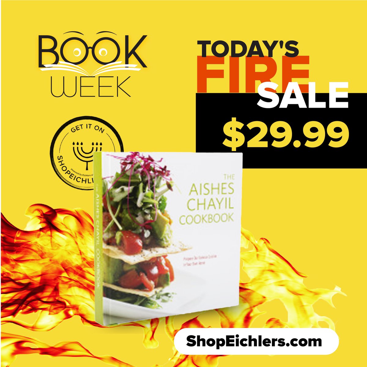 800Eichlers's tweet image. Today’s super deal!!! One day only!!! The famous recipes from Monroe’s Aishes Chayil here: shopeichlers.com/products/the-a…
#koshercooking #kosherrecipe #kosher #recipe #jewish #judaica #booksale @MordyGetz