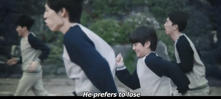 28. CHILDHOOD. Genius. Complete Family. Had Friends. Felt inferior. Got lost because of an unintentional cheating incident. He didn’t think that BEING THE REAL HIM was worth it and so he had to borrow a past memory. In the end, he was back on track and made things happen  #StartUp