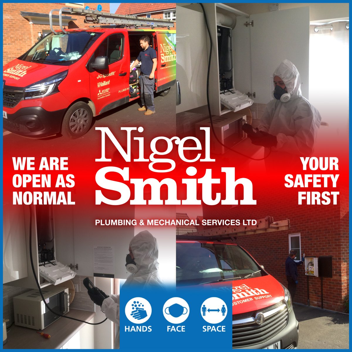 ☎️ We are OPEN as normal for Breakdowns, Servicing &amp;  Emergencies during this 3rd #Lockdown 🔒 All our Engineers will ring 30 mins prior to arrival and always wear full PPE 😷 #Lincoln #Lincolnshire #Plumber #Plumbing #Heating #Boilers #Electrical #ElectricalEngineer