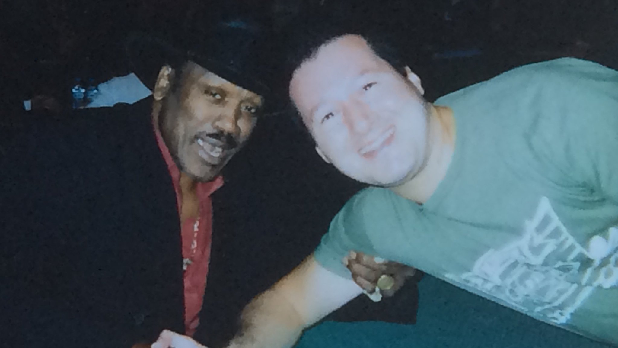 Happy Birthday Joe Frazier! I still remember your strong handshake even now! Could tell he still had that power.  