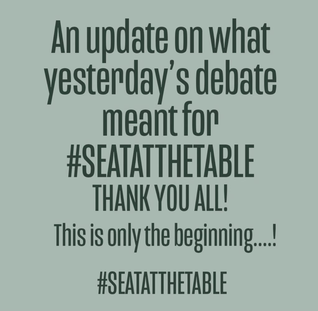Thank you all for support over last 5 weeks.MPs including @CatMcKinnell unanimously spoke in favour of increased support of industry &amp; many agreed with notion for appointment of Minister. We will keep sharing voices across #seatatthetable please keep sharing yours! <a href="/RobinHutson/">Robin Hutson</a>
