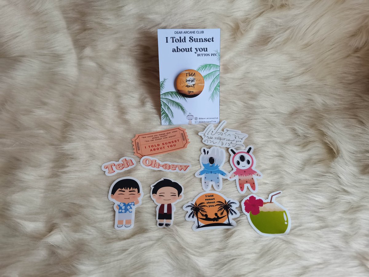 DearArcaneClub's tweet photo. I told Sunset about you Set 
"If we have been set apart by the skyline, I'm glad to break through" 
A handmade stickers inspired by I Told Sunset About You series 🥰🥰

Available this 01.13 at 12:00 pm on our Shopee account 🥰🥰
#blseries #itoldsunsetaboutyou #fanart #itsay https://t.co/YDjk9aCpfv