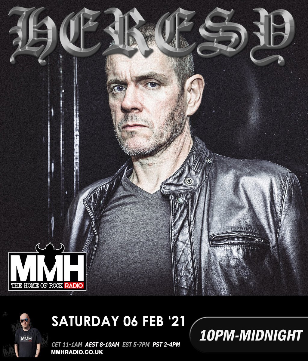 MMH_Radio's tweet image. Sat 6 Feb is the first special of the year for @adz013. He&apos;ll be taking a look at the career of one of the most versatile guys in industrial - @Connelly_Chris.

Known for @WeAreMinistry @finitribe #RevCo #Pigface @TheJoyThieves + much more. Chris will also pick some songs himself