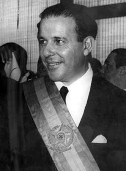 1964. João Goulart, the progressive, democratically elected leader of Brazil, was deposed by a US-backed coup and replaced with a right-wing military junta.