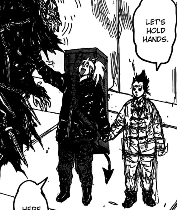 I'm on chapter 116 of drhdr and everything is pure pain. my only comfort is how funny and cute these 3 are 