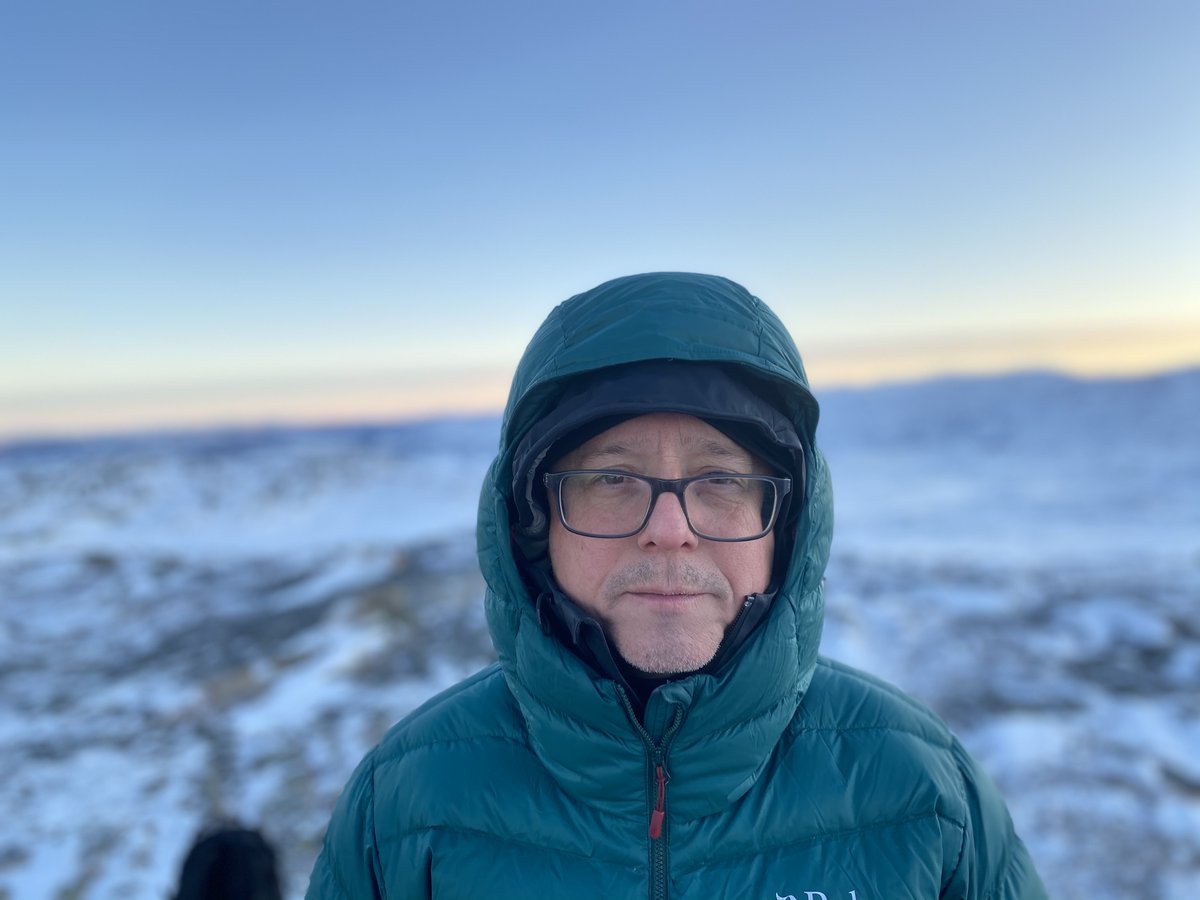 Mesmerizing. For me, the cold and snow are a joyous thing to see from the comfort of my thick wool socks and warm down jacket.