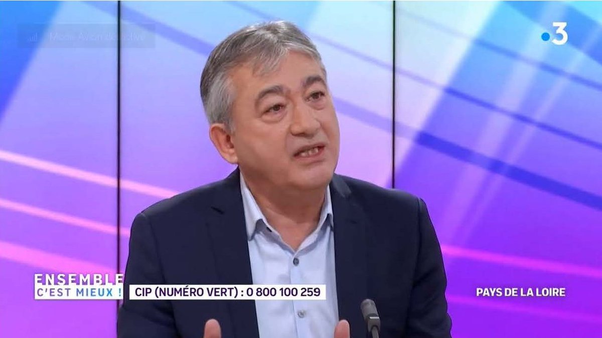 Action CIP PAYS DE LA LOIRE  
📽 Passage remarqué du Président du CIP44 sur France 3 le 12-01-21 <a href="/F3PaysdelaLoire/">France 3 Pays de la Loire</a> <a href="/GirardeauEric/">Éric Girardeau</a>  <a href="/OECPaysdeLoire/">Ordre des Experts-Comptables des Pays de la Loire</a>  <a href="/CCINantes/">CCI Nantes St Nazaire</a> @cmarPDL @CRCCRennes <a href="/cpme44/">CPME 44</a> <a href="/MEDEF44/">Medef Loire-Atlantique</a> <a href="/U2P_pdl/">U2P PAYS DE LA LOIRE</a> <a href="/barreaunantes/">Barreau de Nantes</a> 
Un numéro vert 0 800 100 259 
france3-regions.francetvinfo.fr/pays-de-la-loi…