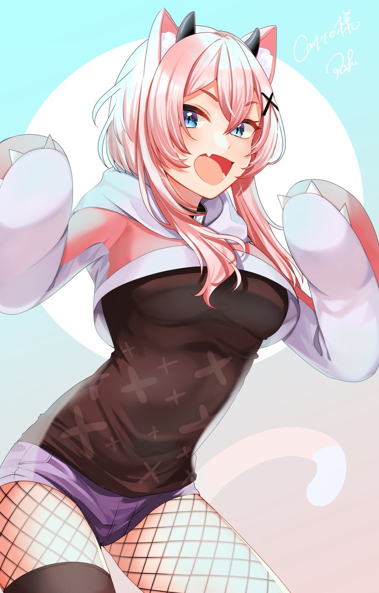 【Skeb】
納品しました～～～
海外VTuberのCatto様(@catnyaps)です!
おててがとってもかわいい・・・!
ありがとうございました😊

Skeb⇒https://t.co/cW3v1s4H6s 