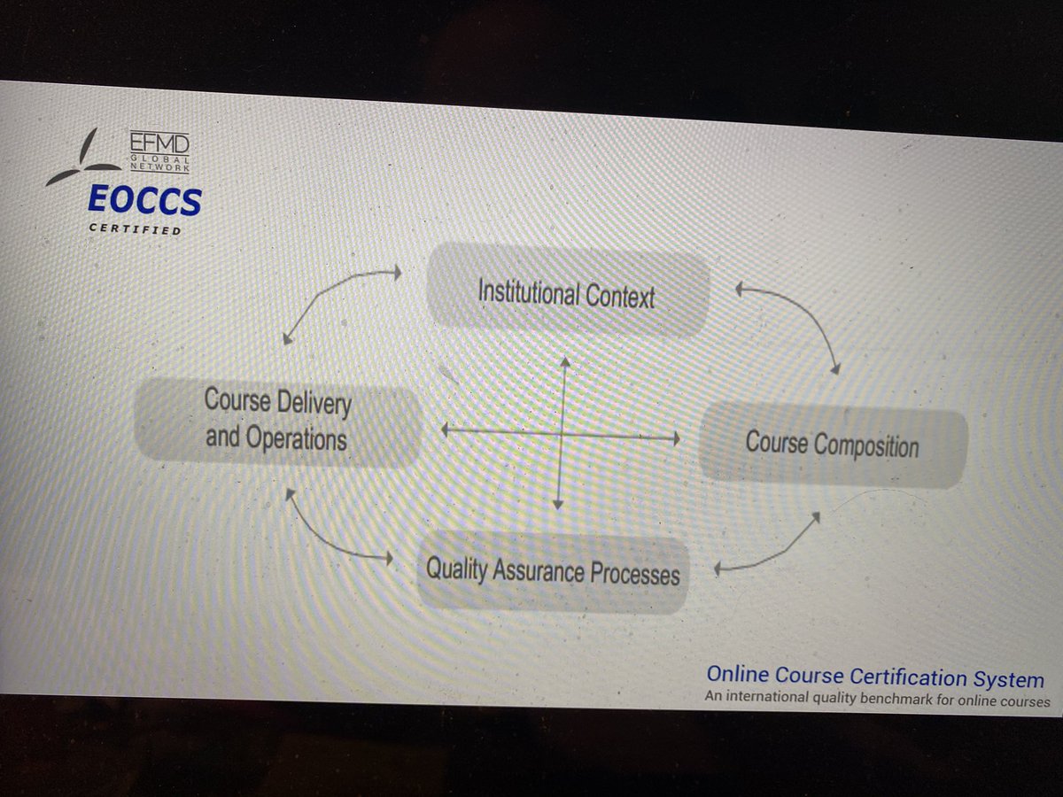 jeanalexis_JAS's tweet photo. Now attending “Rethinking #BusinessEducation” introduction session
Essentials when developing an #onlinestrategy - the tools you need
#EFMDprofdev #EOCCS https://t.co/PndmN5ae6n