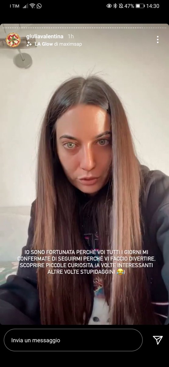 ANCHE OGGI GIULIA VALENTINA È L'UNICO ESSERE UMANO DA PROTEGGERE VI PREGO PROTEGGETE GIULIA VALENTINA