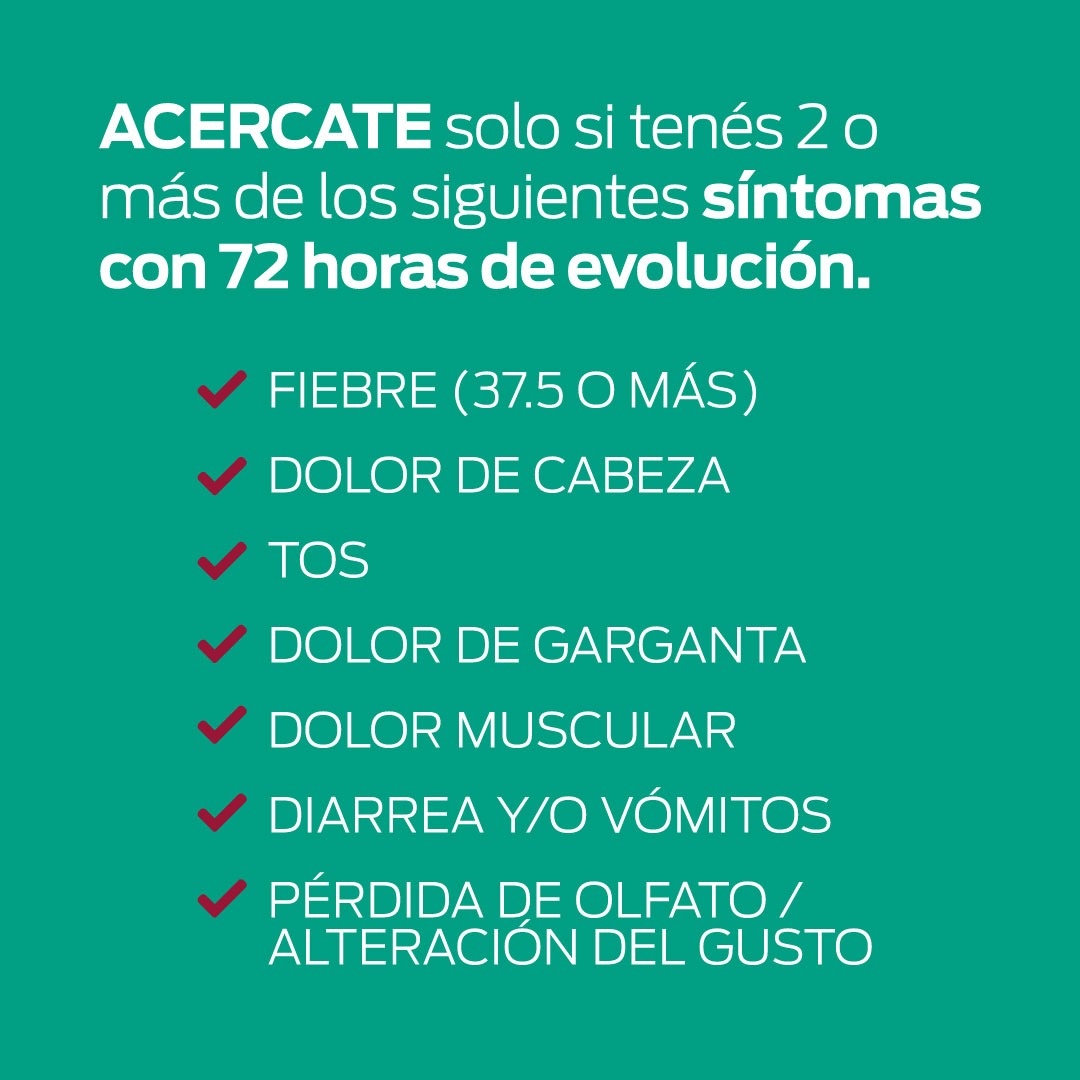lanusmunicipio's tweet photo. NUEVOS PUESTOS DE HISOPADOS ✔️

Si a lo largo de 72 horas evolucionan 2 o más síntomas compatibles con Covid-19, testeate. Mirá la info del flyer para conocer más sobre el Coronavirus y saber en qué días y horarios podés acercarte a los centros de testeo. https://t.co/DnGiKju4kl