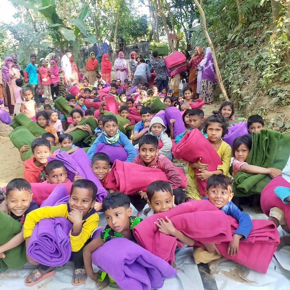 Because people were generous and we have a team on the ground, 2660 displaced families who have already endured the hellish violence and deprivations of war in NE Syria are sleeping warm at night as the same activity continues in Bangladesh, Yemen, Myanmar, and more