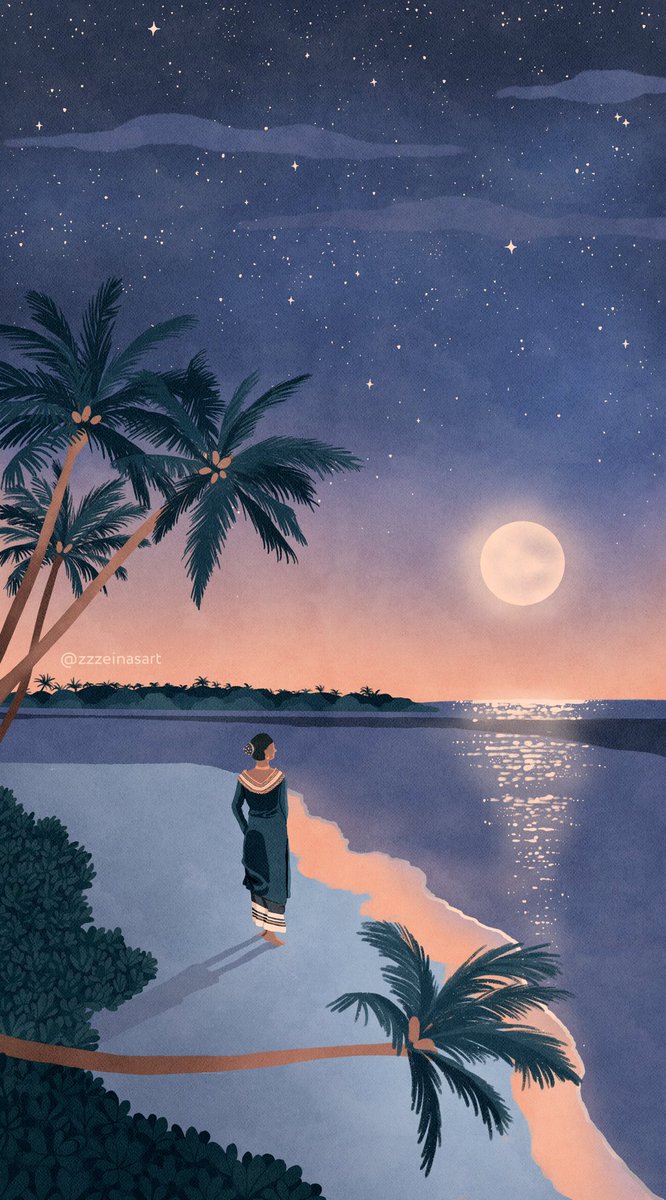 studioskysi's tweet photo. It’s #PortfolioDay 🎉 My name is Zeina, I’m a Maldivian artist. I make art &amp; products inspired by the beautiful wildlife and calm of Maldivian nature, especially the ocean 🌊🌴 https://t.co/xX4MsMego3