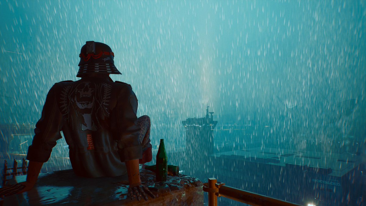 Viduhe83's tweet photo. Infiltrating Arasaka @CyberPunkGame @CDProjektRed #CyberPunk2077 #TMGT #SnapArtCrew #Gamergram #VGPUnite #PS4 #Rain https://t.co/AKuy4EugTf