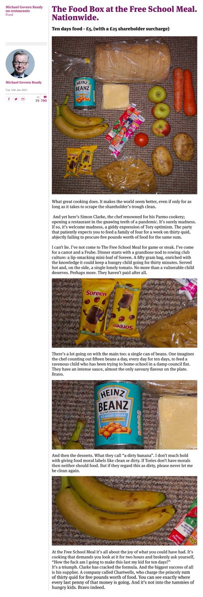 This week’s restaurant column: I take a look at the new Tory restaurant: The Food Box.