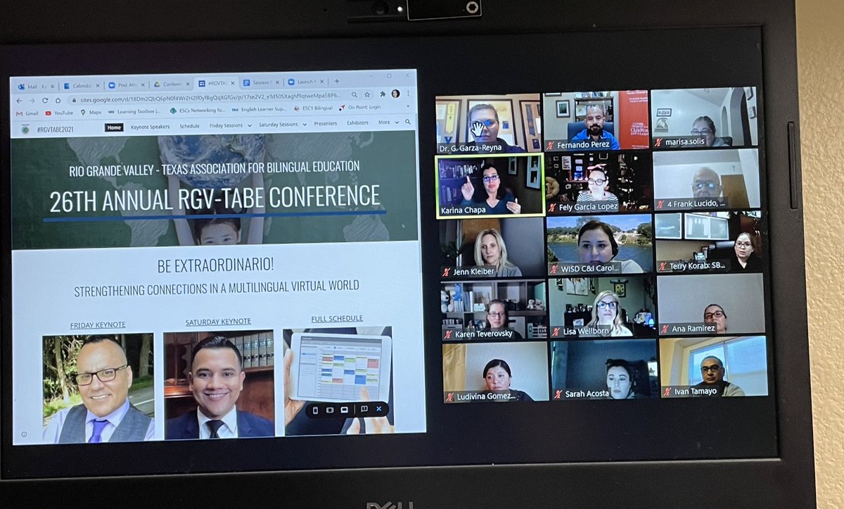 Very excited to take part in the <a href="/rgv_tabe/">RGV-TABE</a> annual conference.  Mil gracias <a href="/rgv_tabe/">RGV-TABE</a> board members and team for the excellent organization <a href="/bilingualpride/">Karina Chapa</a> <a href="/B3_Education/">Edgar Ibarra</a> <a href="/DrETontheBorder/">Dr. ET</a> <a href="/DrPatyQuesada/">Dra. Paty Quesada</a> Como siempre, <a href="/tcmpub/">Teacher Created Materials</a> estará presente