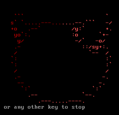 SusanKoju's tweet photo. @bexcran Awesome, but I like older logo with #asciiart https://t.co/QhIqBPuHW4