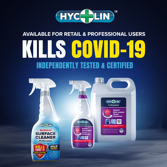 CleaningMatters's tweet image. Mirius, the maker of Hycolin Antiviral disinfectants, has announced that its Hycolin Multipurpose Antiviral Surface Cleaner has been proven and certified to be e­ffective against the Novel Coronavirus that is the cause of COVID-19.

cleaning-matters.co.uk/Mirius-antivir…
