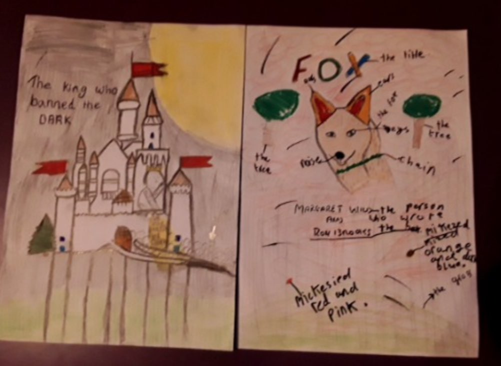 St_JamesYear4's tweet photo. Some brilliant home learning art work in year 4! https://t.co/x8T0jnjX7Y