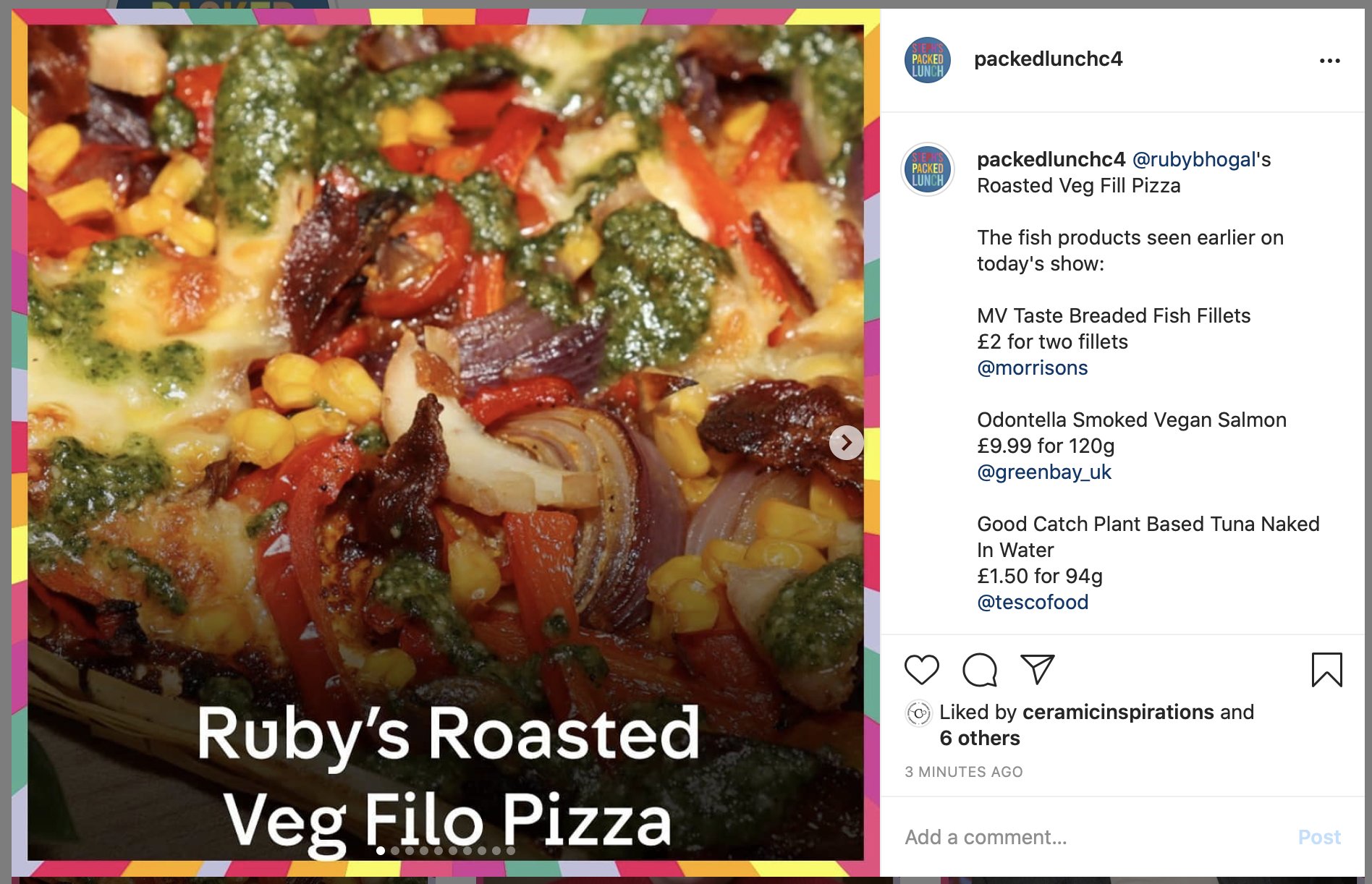 steph s packed lunch on twitter if you d like to try rubybhogal s pizza the recipe is over on our instagram page https t co kllguoiu1l packedlunchc4 https t co ufxefb2jzh twitter