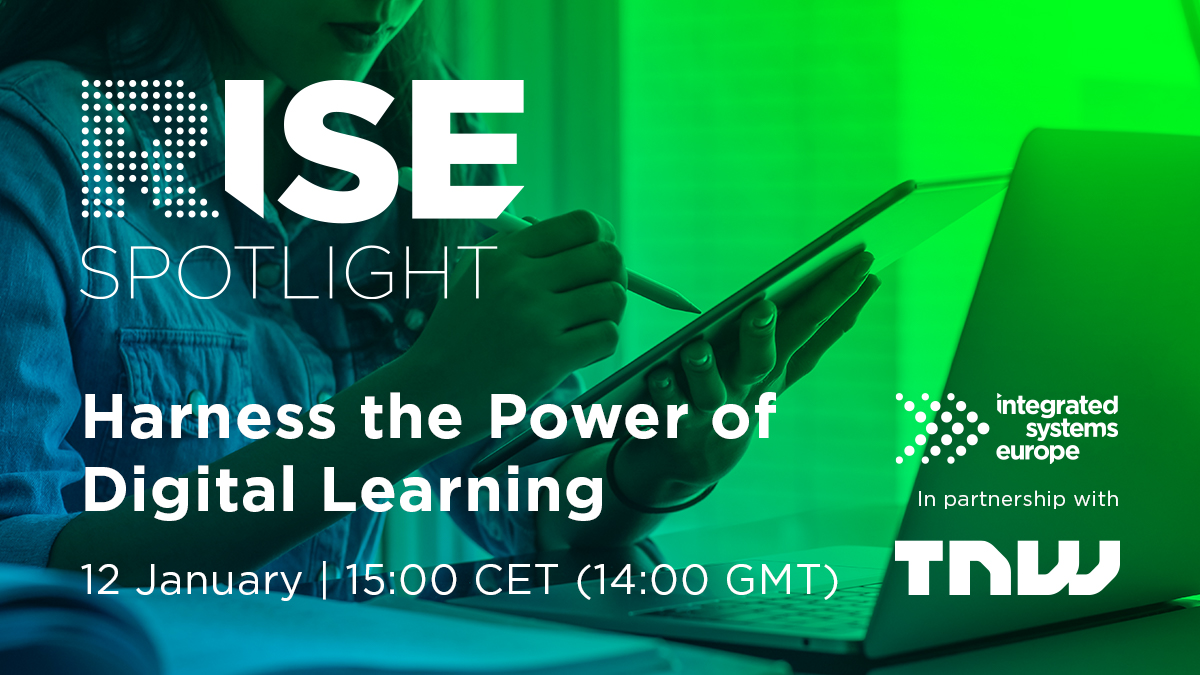 Grab your tea/coffee… We’re live for RISE Spotlight in 5 minutes! Not signed up yet? There’s still time here: bit.ly/3nucwXr – Be sure to join in the discussion with our #RISESpotlight hashtag! #DigitalLearning
