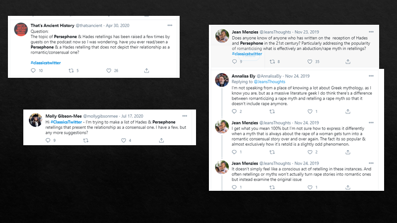 I see reference to the popularity of the phenomenon, but rarely see the examples. So, here they are!