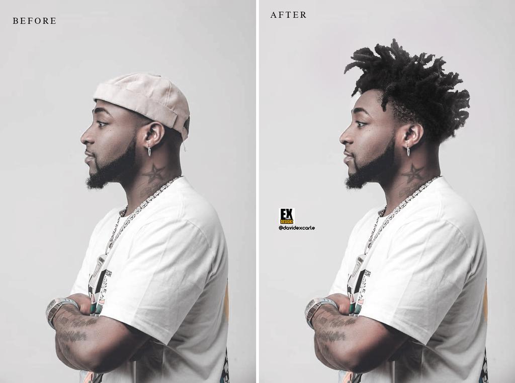 ExcarleDavid's tweet photo. If @davido had dreadlock, he will still be dope.....u r d best bro.... https://t.co/aakfgTIQWC